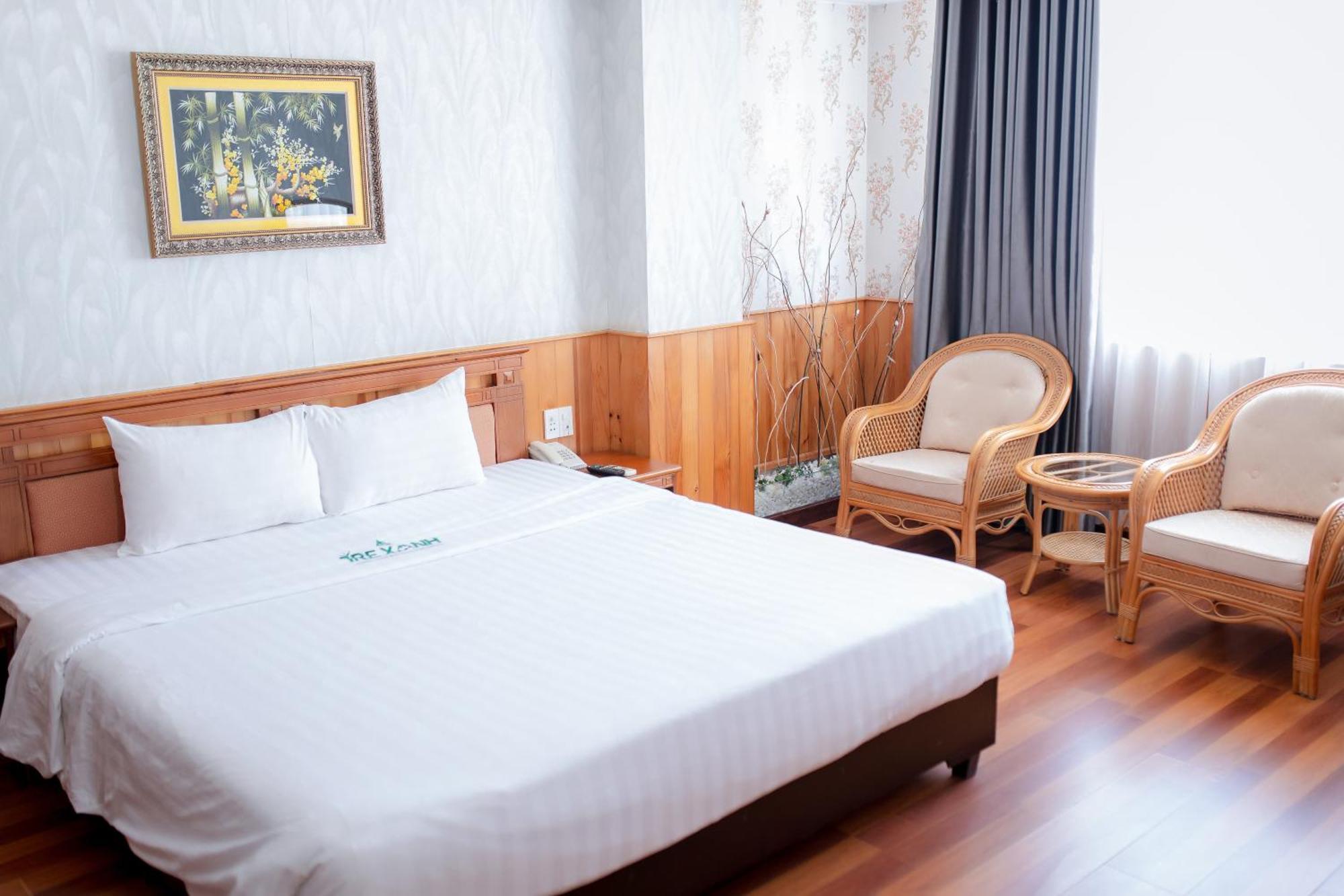 Tre Xanh Hotel Pleiku Bagian luar foto